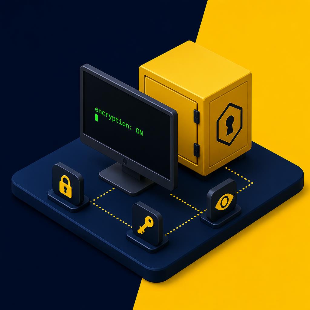 Keeper Vault encryption illustration